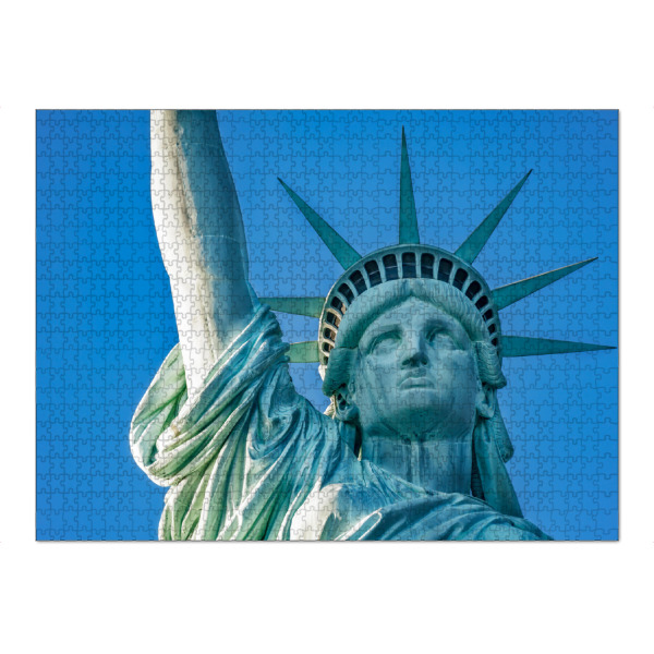 Puzzle Ravensburger "Lady Liberty New York" artboxONE - Städte / New York,Reise,Architektur,Reise / Länder