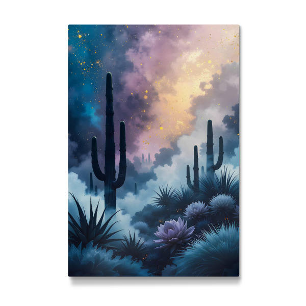 Galerie-Print "Kaktus unter Sternen" 30x20 cm artboxONE