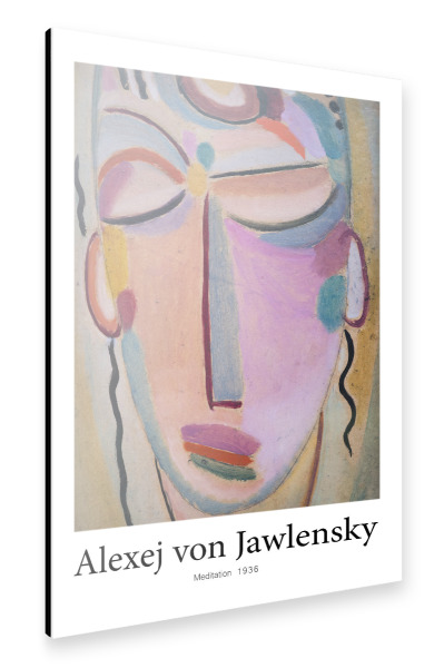 Alu-Dibond "Alexej von Jawlensky Meditation" 30x20 cm artboxONE