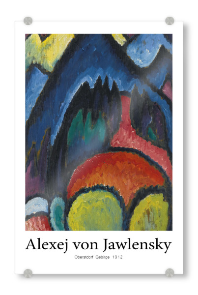 Acrylglasbild "Alexej von Jawlensky C" artboxONE - Abstrakt