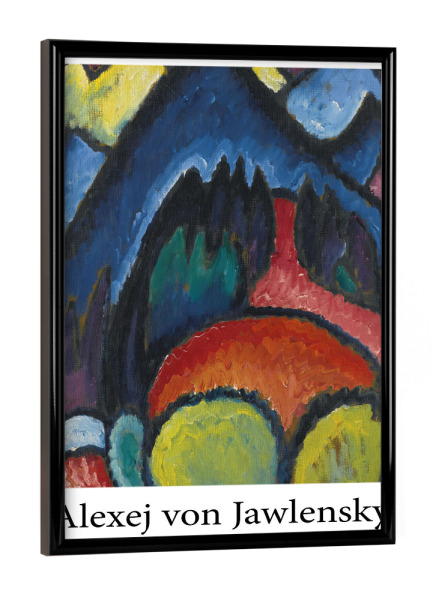 Poster mit schwarzem Rahmen "Alexej von Jawlensky C" artboxONE - Abstrakt