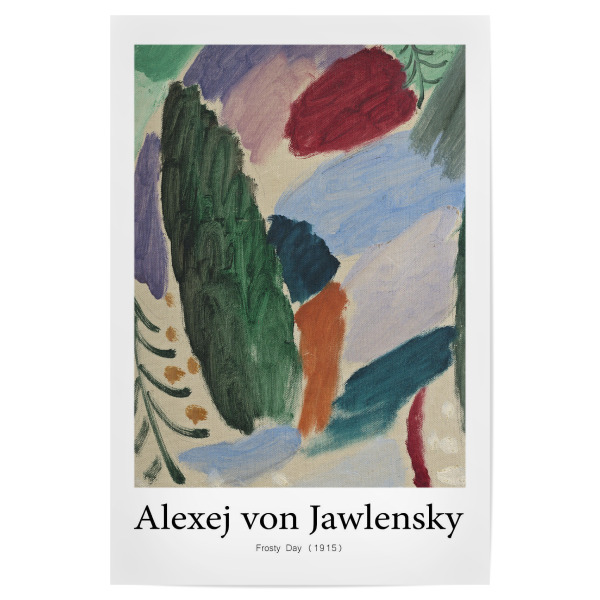 Poster "Alexej von Jawlensky D" artboxONE - Abstrakt - Kunst,Maler,Berühmtheit,Illustration,Dekorative,Wohnkultur,Maler,20. jahrhundert