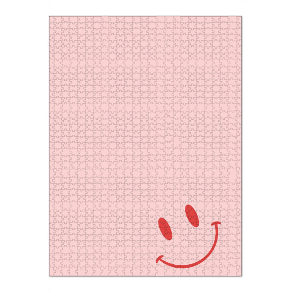 Puzzle Ravensburger "Smile - bunt" artboxONE - Abstrakt,Lustig - Dopamin decor,Bunt,Minimalistisch,Smiley,Gesicht,Lachen,Freundlich