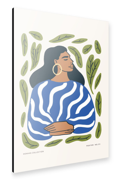 Alu-Dibond "Feminine Harmony" 30x20 cm artboxONE