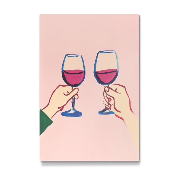 Galerie-Print "Cheers im modernen Stil" 75x50 cm artboxONE