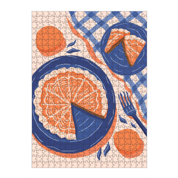Puzzle Ravensburger "Citrus Pie Picnic" artboxONE - Essen & Trinken,Essen & Trinken / Obst & Gemüse