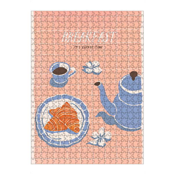Puzzle Ravensburger "Breakfast Bliss" artboxONE - Essen & Trinken