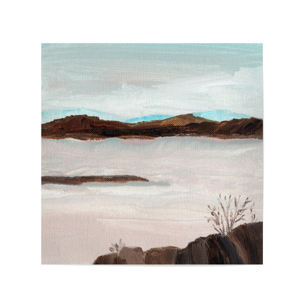 Poster 20x20 cm "Desert scape" artboxONE - Natur,Reise,Abstrakt