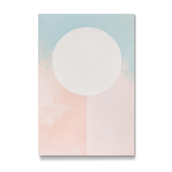 Galerie-Print "Zarter Pastel Kreis" 75x50 cm artboxONE