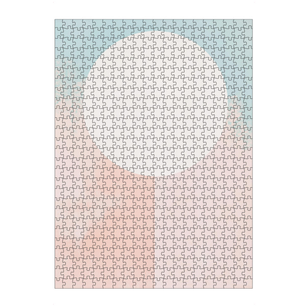 Puzzle Ravensburger "Zarter Pastel Kreis" artboxONE - Natur,Abstrakt,Geometrie