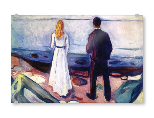 Acrylglasbild "Two Human Beings" artboxONE - Menschen,Für Mama,Für Papa