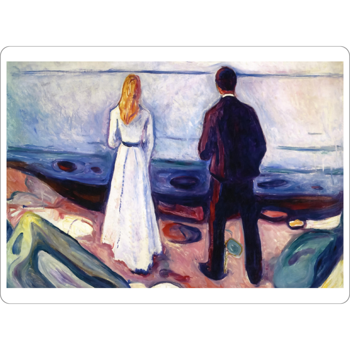 Tischset "Two Human Beings" artboxONE - Menschen,Für Mama,Für Papa
