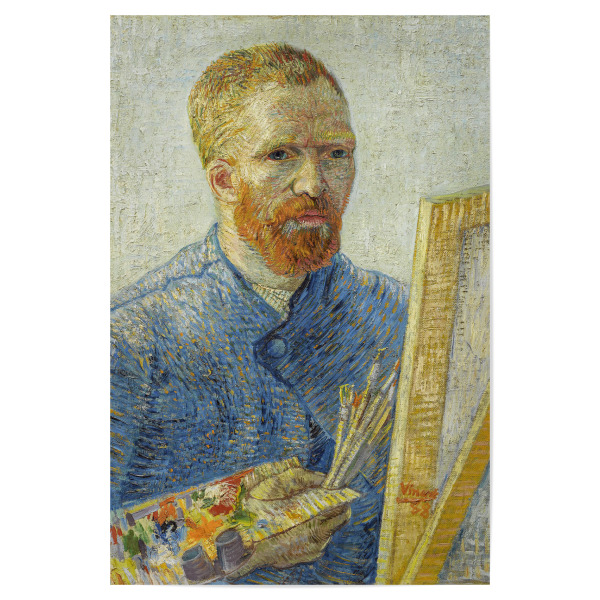 Poster 30x20 cm "Van Gogh, Selbstbildnis als Maler" artboxONE - Abstrakt,Menschen,Männer