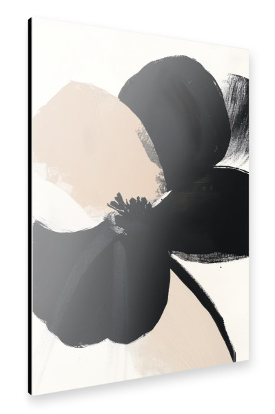 Alu-Dibond "Zusammenfassung Blumenmalerei" 30x20 cm artboxONE