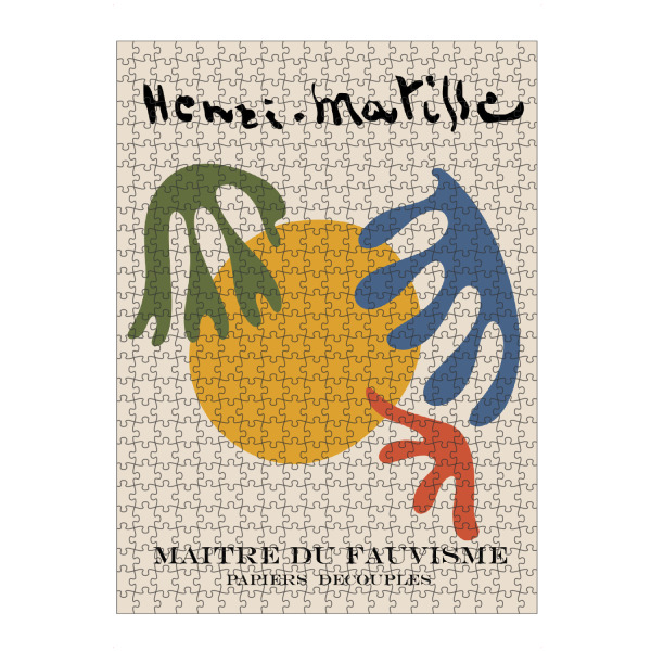 Puzzle Ravensburger "Henri Matisse" artboxONE - Abstrakt - Kunst,Wandkunst,Maler,Maler,Berühmtheit,Illustration,Dekorative,Wohnkultur,Maler,Abstract