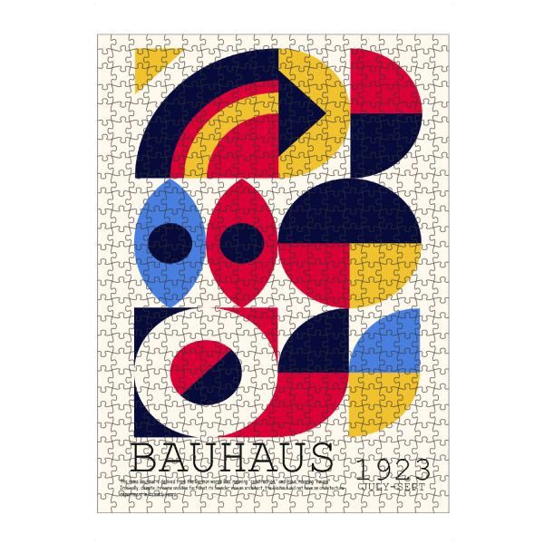 Puzzle Ravensburger "Bauhaus 1923 b" artboxONE - Abstrakt,Geometrie