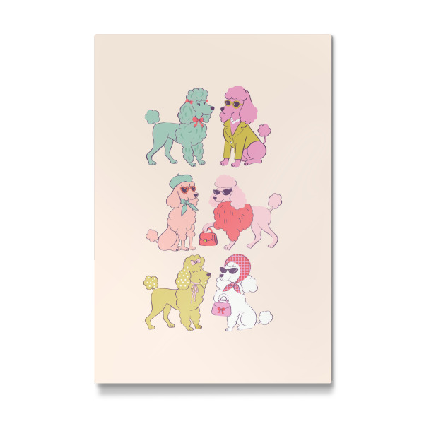 Galerie-Print "Pudel Doodle" 30x20 cm artboxONE