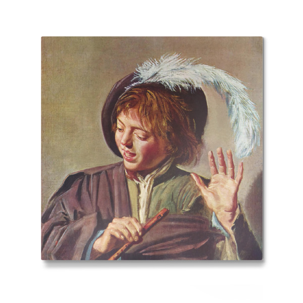 Galerie-Print "Gesangsjunge mit Flöte" 30x30 cm artboxONE