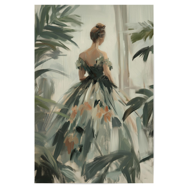 Poster "Charmante Frauen Silhouette" artboxONE - Natur,Menschen,Fashion