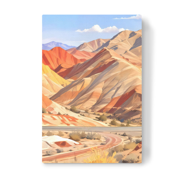 Leinwandbild "Rust Mountains" artboxONE - Natur,Reise / Afrika - Nature,Landscape,Hills,Travel,Mountains,Earthy,Places,Terrain