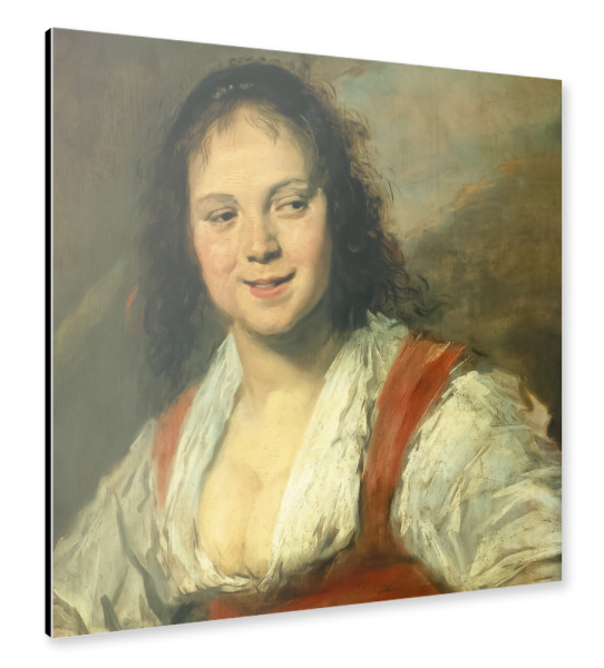 Alu-Dibond "Das Zigeunermädchen" 30x30 cm artboxONE