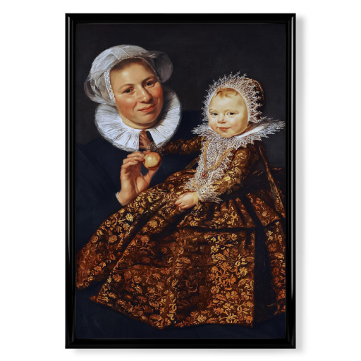 Catharina Hooft with her Nurse