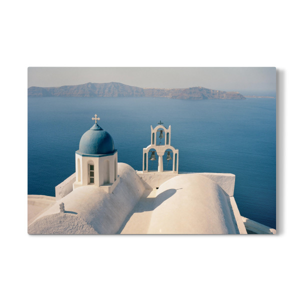 Galerie-Print "Kirche auf Santorini" 30x20 cm artboxONE