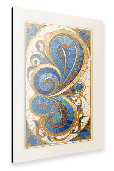 Alu-Dibond "Ornament" 30x20 cm artboxONE