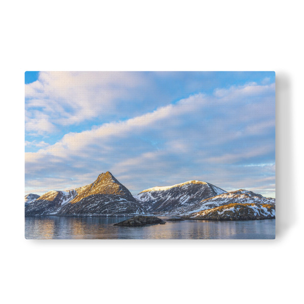 Leinwandbild "Winter in Norwegen" artboxONE - Natur,Reise,Reise / Strand und Meer,Reise / Länder