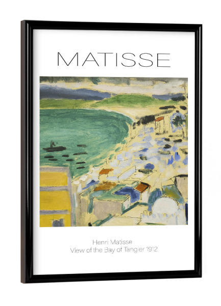 Poster mit schwarzem Rahmen "Henri Matisse Az" artboxONE - Abstrakt
