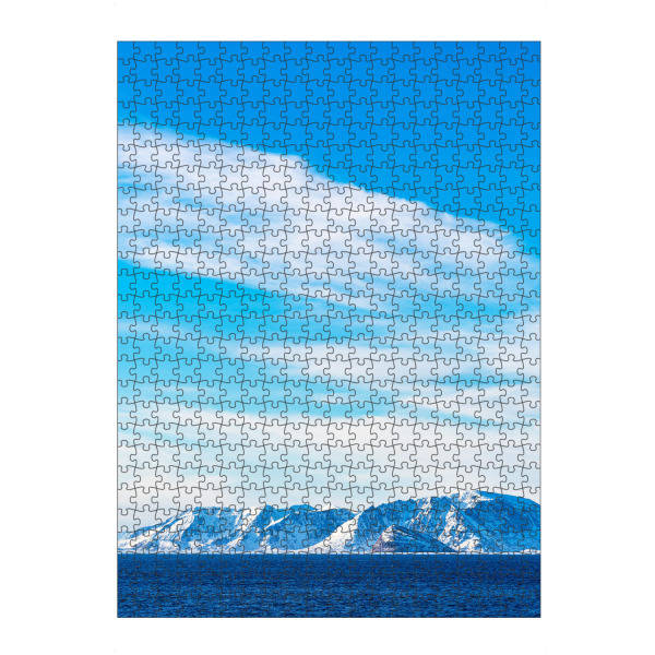 Puzzle Ravensburger "Berge und Felsen nahe Hammerfest" artboxONE - Natur,Reise,Reise / Strand und Meer,Reise / Länder