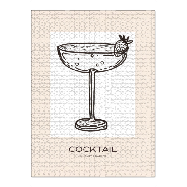 Puzzle Ravensburger "Stilvoller Cocktailmoment" artboxONE - Essen & Trinken,Abstrakt,Essen & Trinken / Alkohol