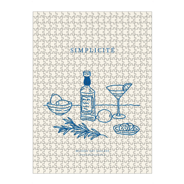 Puzzle Ravensburger "Simplicité – Zeit für Genuss" artboxONE - Essen & Trinken,Essen & Trinken / Alkohol
