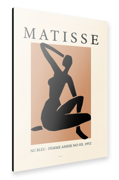 Alu-Dibond "Henri Matisse Axe" 30x20 cm artboxONE
