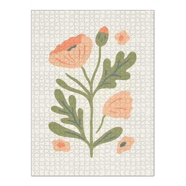 Puzzle Ravensburger "Zarte Blütenpoesie" artboxONE - Floral
