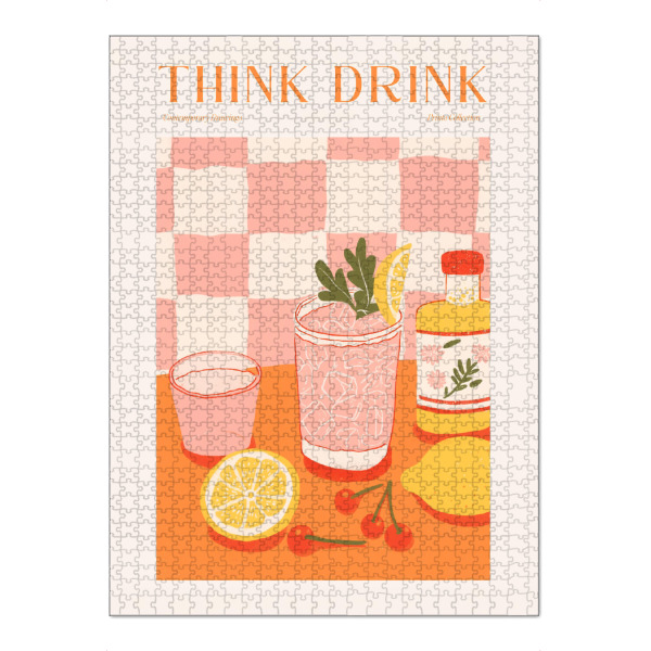 Puzzle Ravensburger "Erfrischende Cocktail-Vibes" artboxONE - Essen & Trinken,Essen & Trinken / Alkohol,Essen & Trinken / Obst & Gemüse