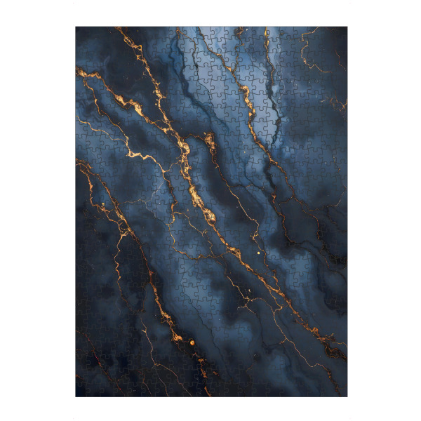 Puzzle Ravensburger "Blackout mit goldenen Stimmung" artboxONE - Abstrakt