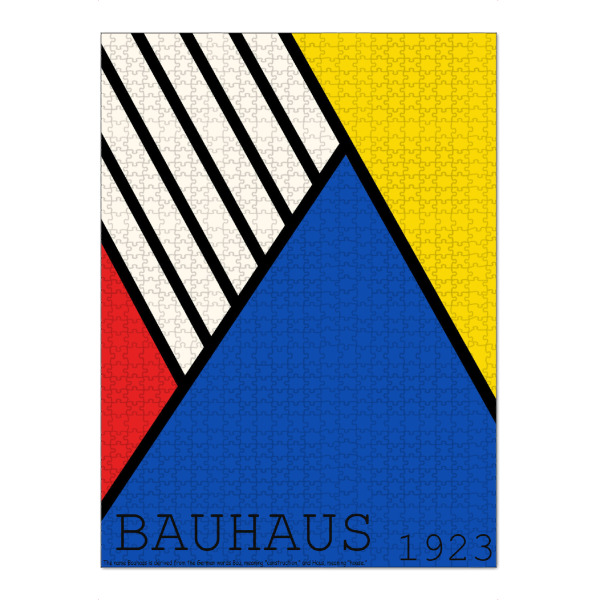 Puzzle Ravensburger "Bauhaus 1923 f" artboxONE - Abstrakt,Geometrie