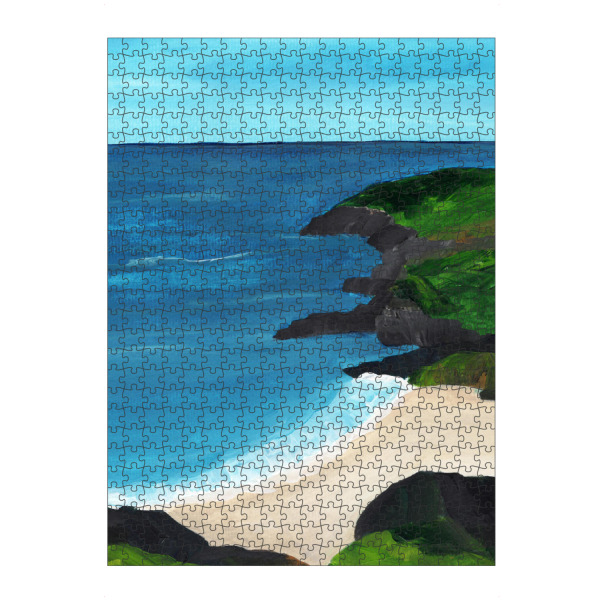 Puzzle Ravensburger "Mykonos view" artboxONE - Natur,Reise / Strand und Meer