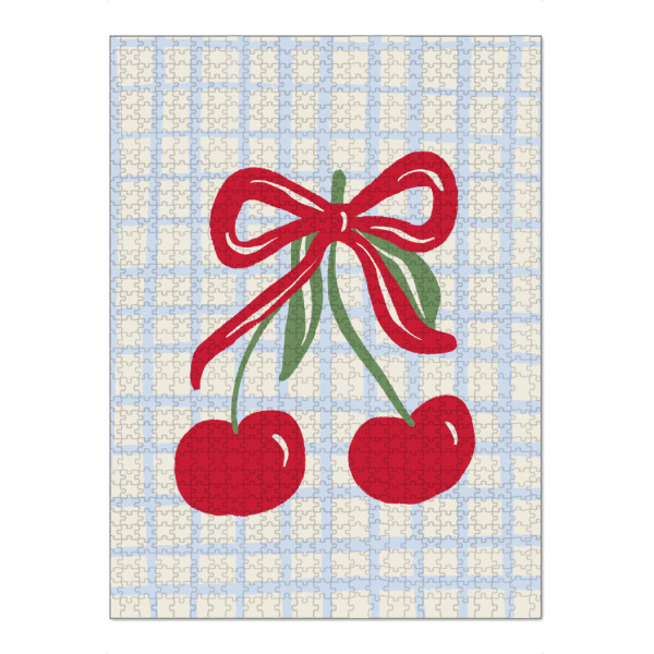 Puzzle Ravensburger "Koquette Kirschen" artboxONE - Essen & Trinken / Obst & Gemüse