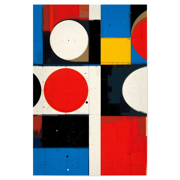 Poster "Alltagsfarben" artboxONE - Abstrakt,Geometrie