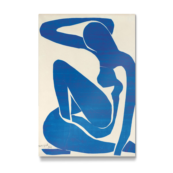 Galerie-Print "Henri Matisse Blue" 75x50 cm artboxONE