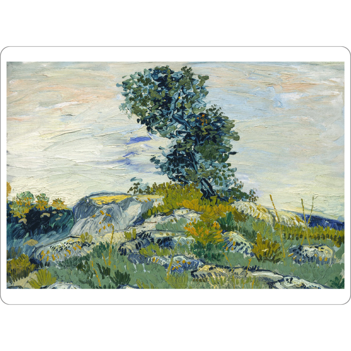 Tischset "Van Gogh, Felsen mit Eiche" artboxONE - Natur,Floral,Abstrakt