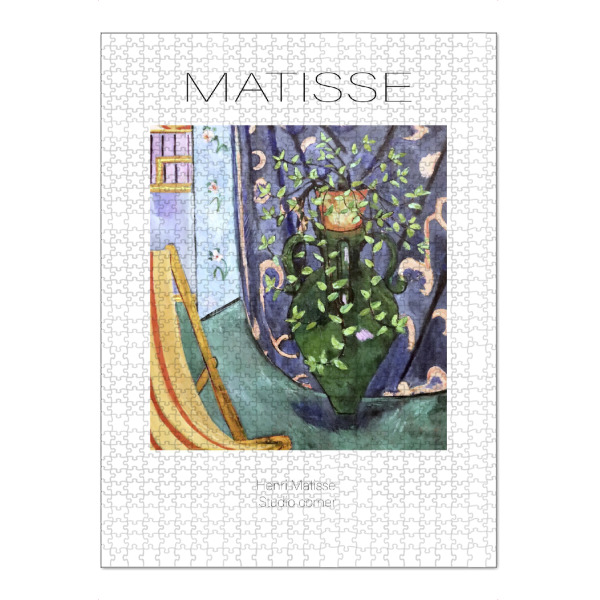 Puzzle Ravensburger "Henri Matisse Studio Ecke" artboxONE - Abstrakt