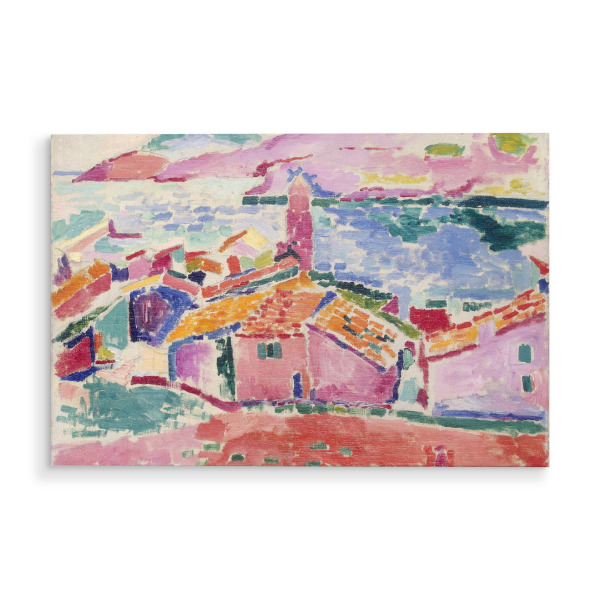 Holzbild "Henri Matisse die Dächer" artboxONE - Abstrakt