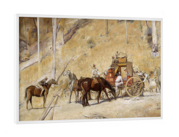 Poster mit weißem Rahmen "Verkleinert" artboxONE - Reise,Reise / Länder,Für Papa