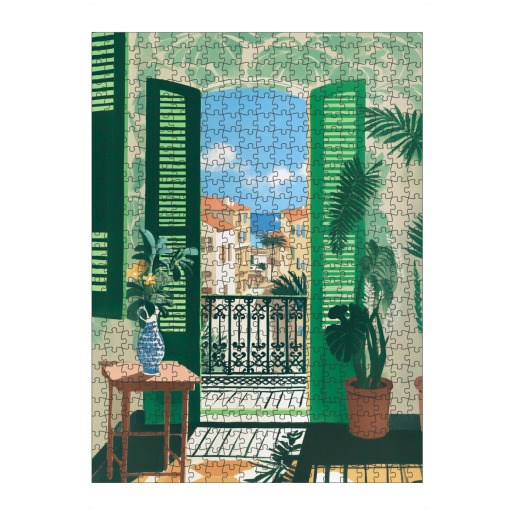 Green Mediterranean space mood