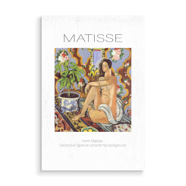 Holzbild "Henri Matisse al" artboxONE - Abstrakt,Menschen