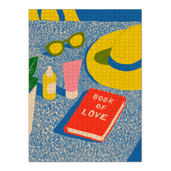 Puzzle Ravensburger "Die Liebe des Sommers" artboxONE - Natur,Reise / Strand und Meer,Liebe