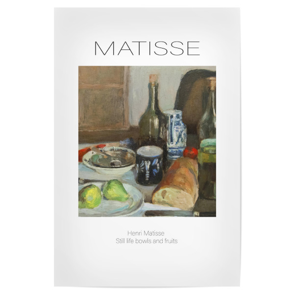 Poster "Henri Matisse Still Life Bowls" artboxONE - Abstrakt